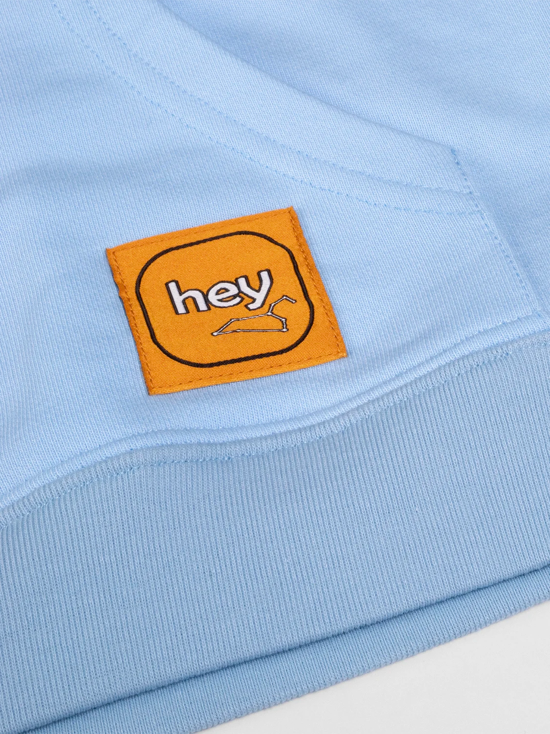 Organic Cotton Hoodie Premium Blue
