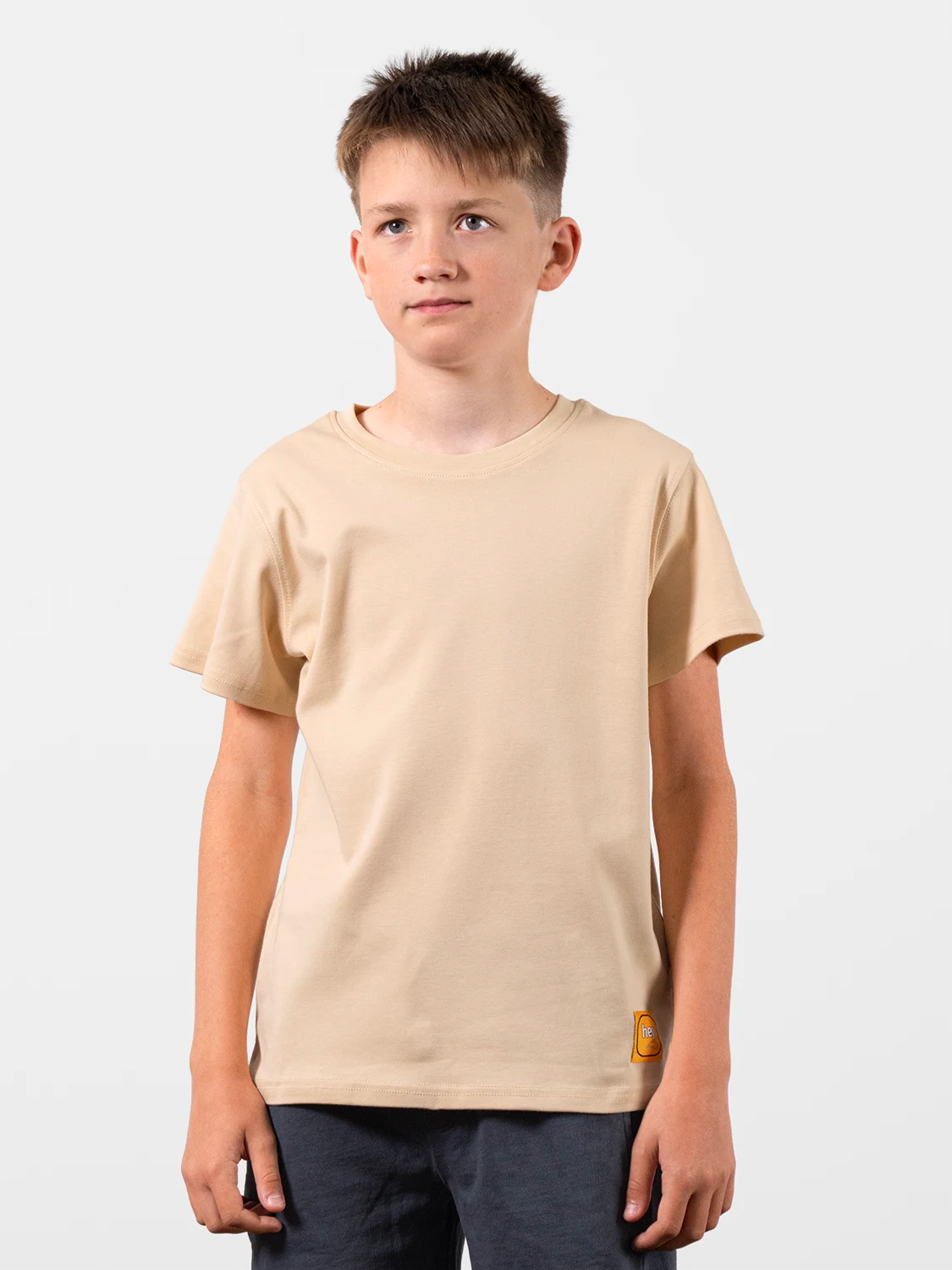 Perfect Organic Cotton T-shirt Beige