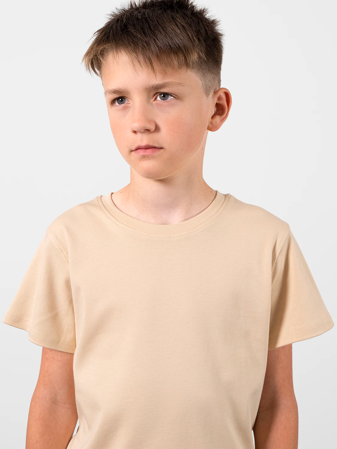 Perfect Organic Cotton T-shirt Beige