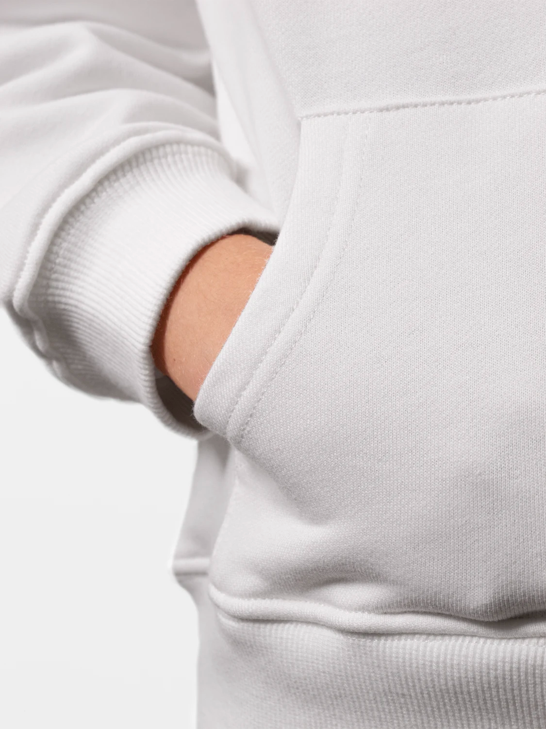 Perfect Organic Cotton Hoodie White