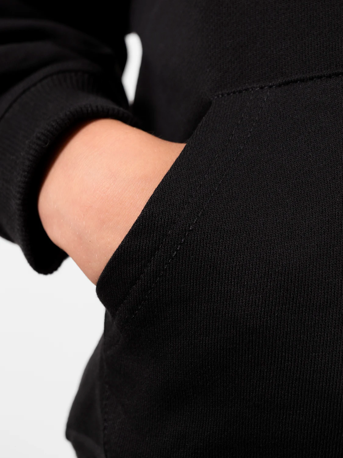 Perfect Organic Cotton Hoodie Black