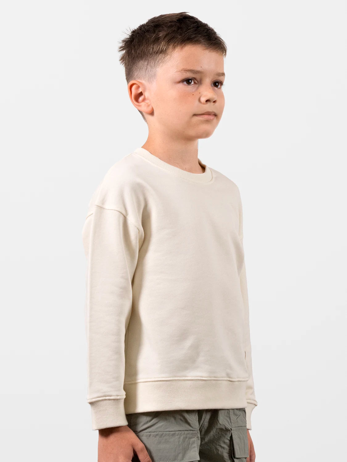 Perfect Organic Cotton Sweatshirt Beige