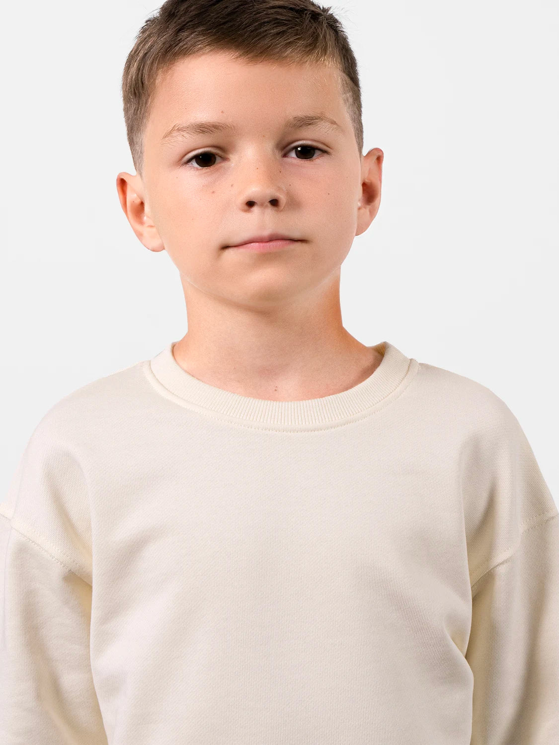 Perfect Organic Cotton Sweatshirt Beige