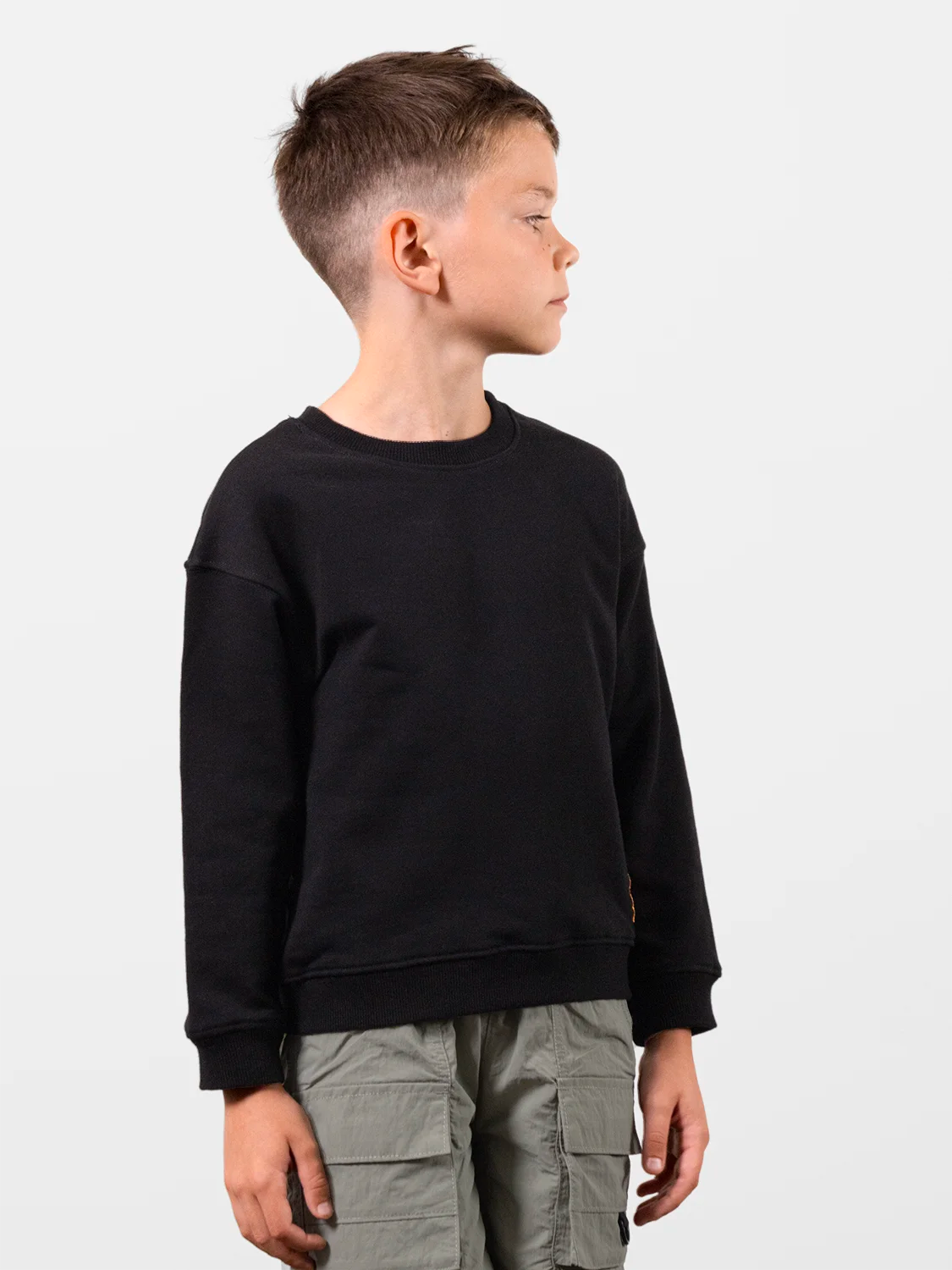 Perfect Organic Cotton Sweatshirt Black