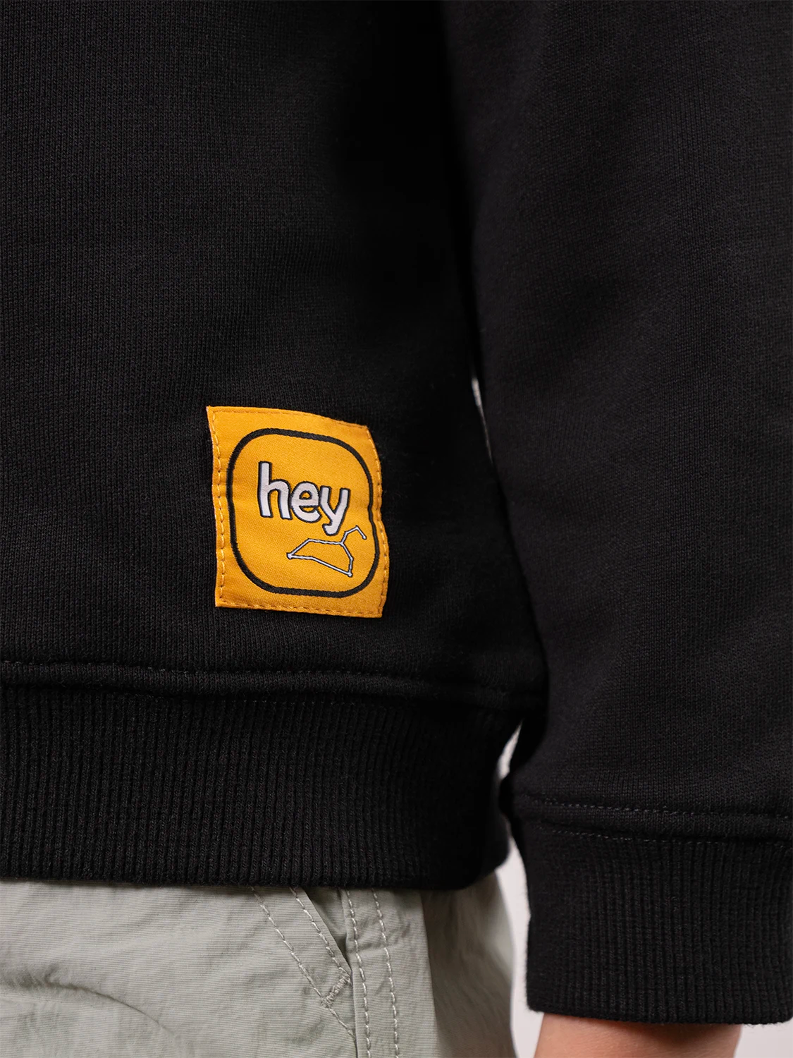 Perfect Organic Cotton Sweatshirt Black