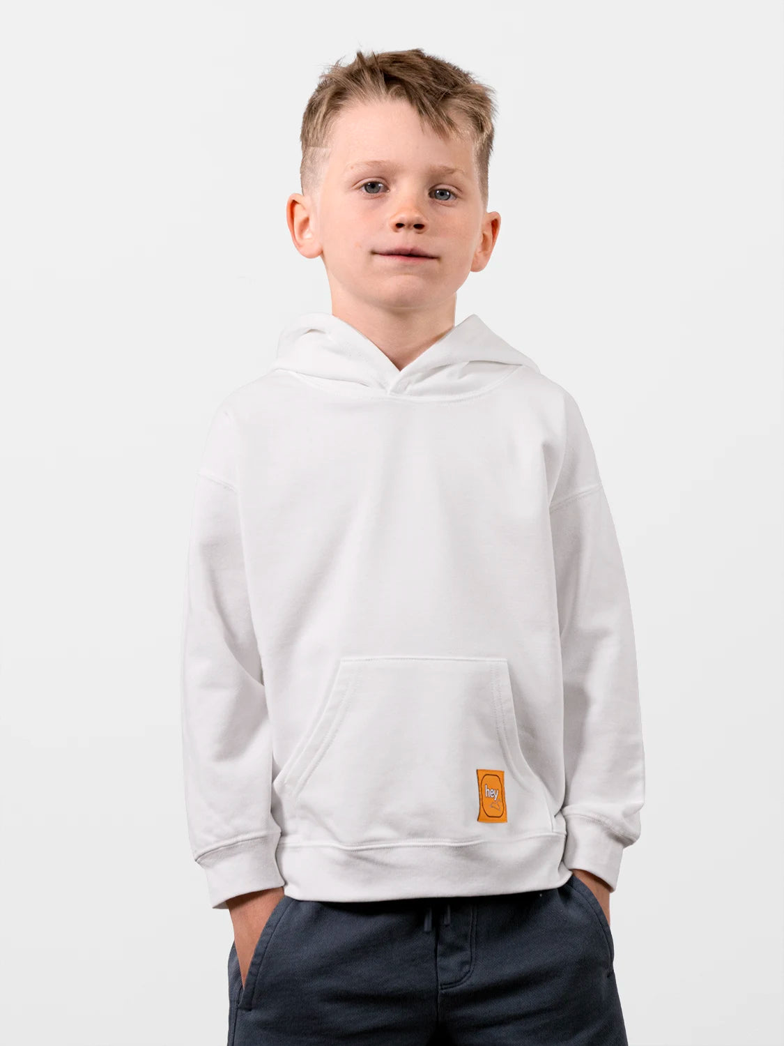 Organic Cotton Hoodie Premium White