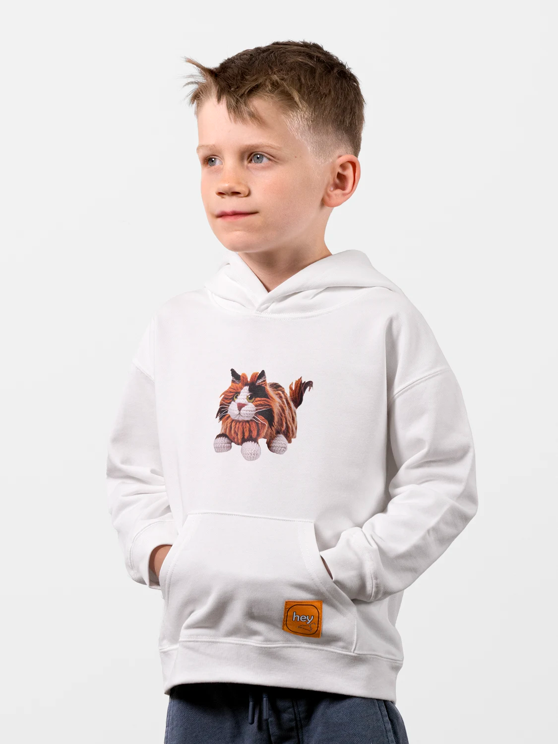 Maine coon Premium White Hoodie