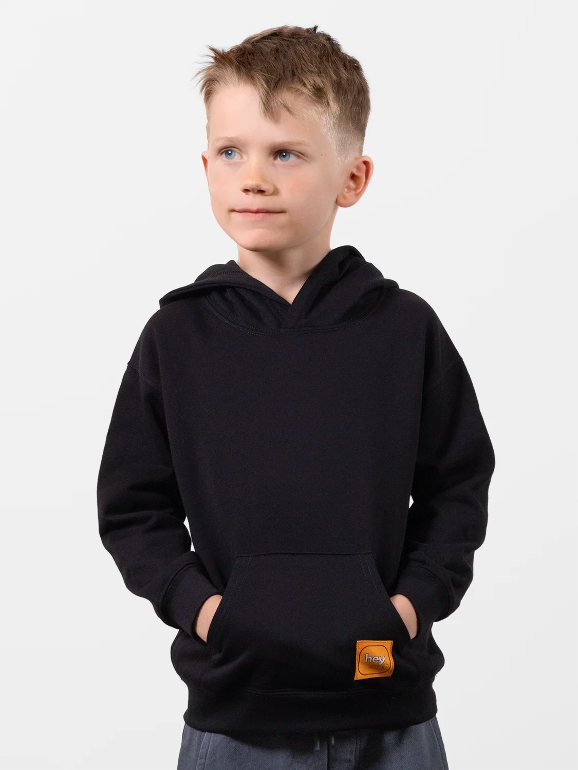 Organic Cotton Hoodie Premium Black