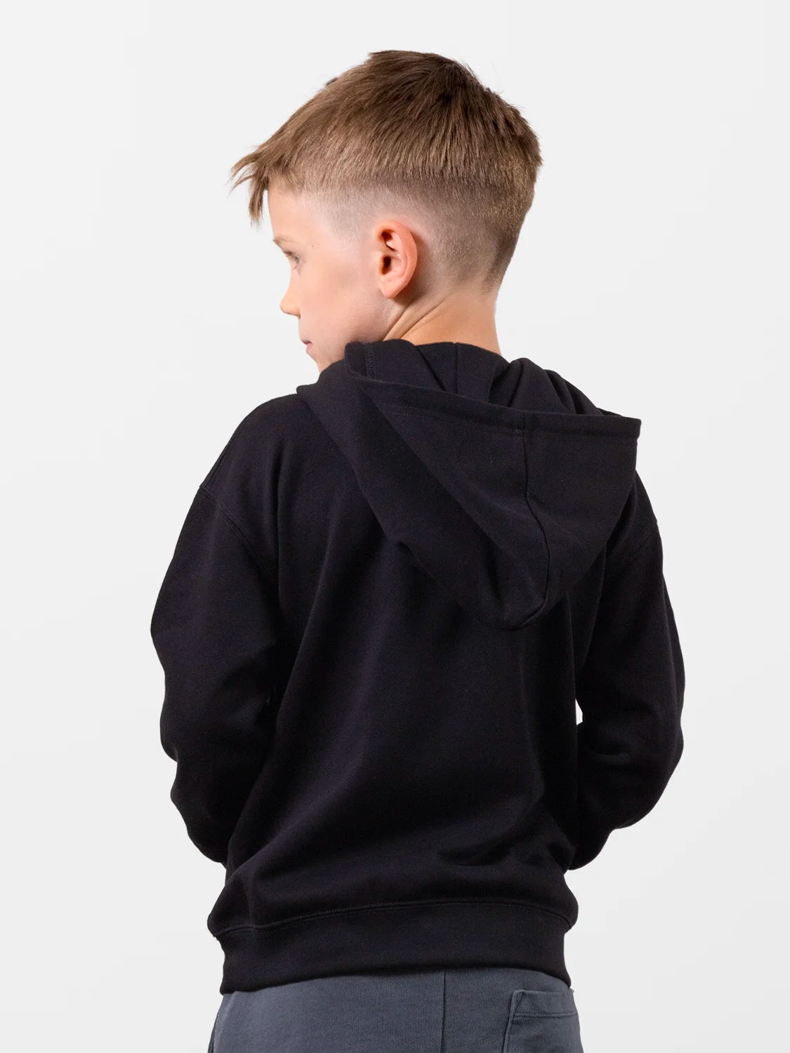 Organic Cotton Hoodie Premium Black