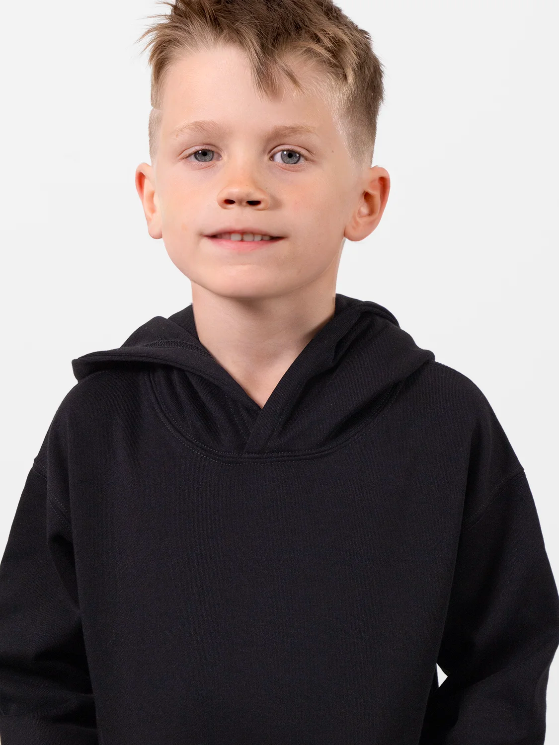 Organic Cotton Hoodie Premium Black