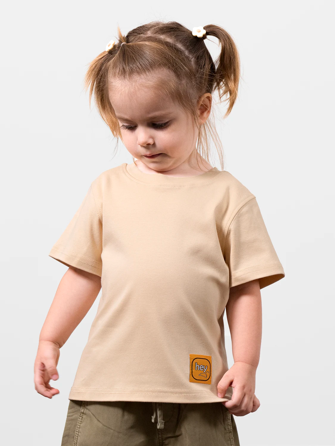 Perfect Organic Cotton T-shirt Beige
