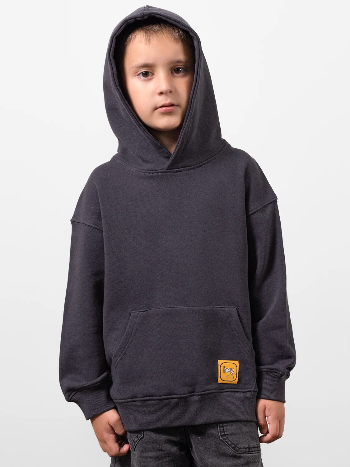 Perfect Organic Cotton Hoodie Dark Gray