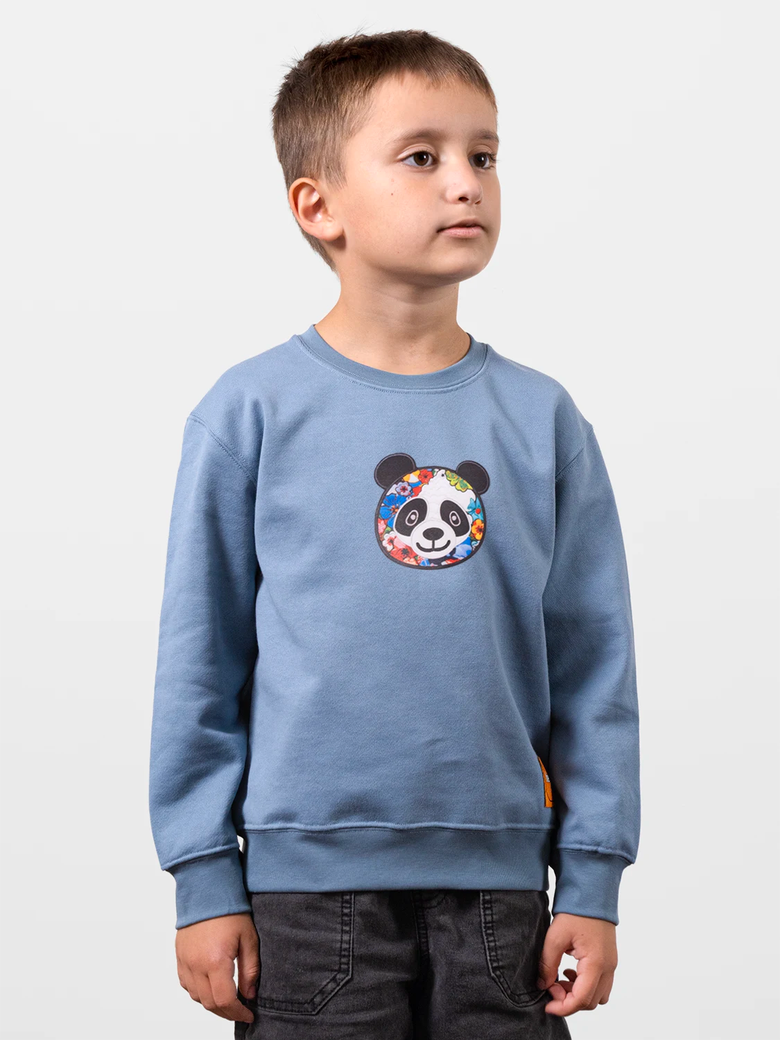 Superflat Panda Art Blue Sweatshirt
