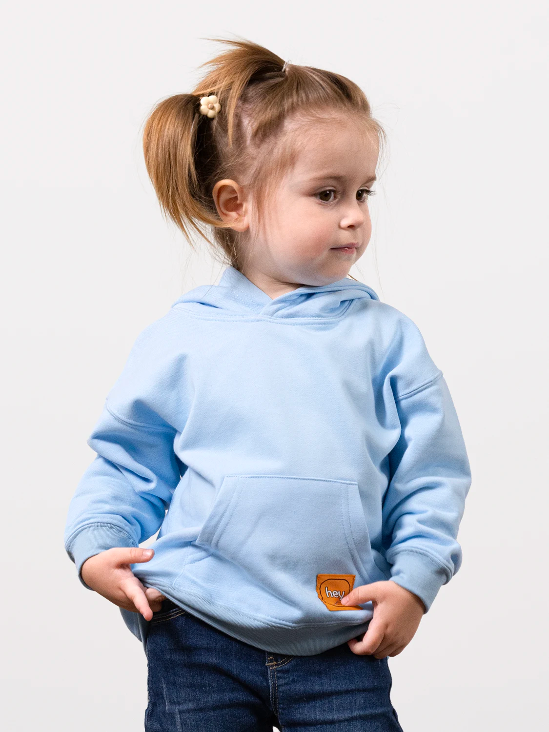 Organic Cotton Hoodie Premium Blue