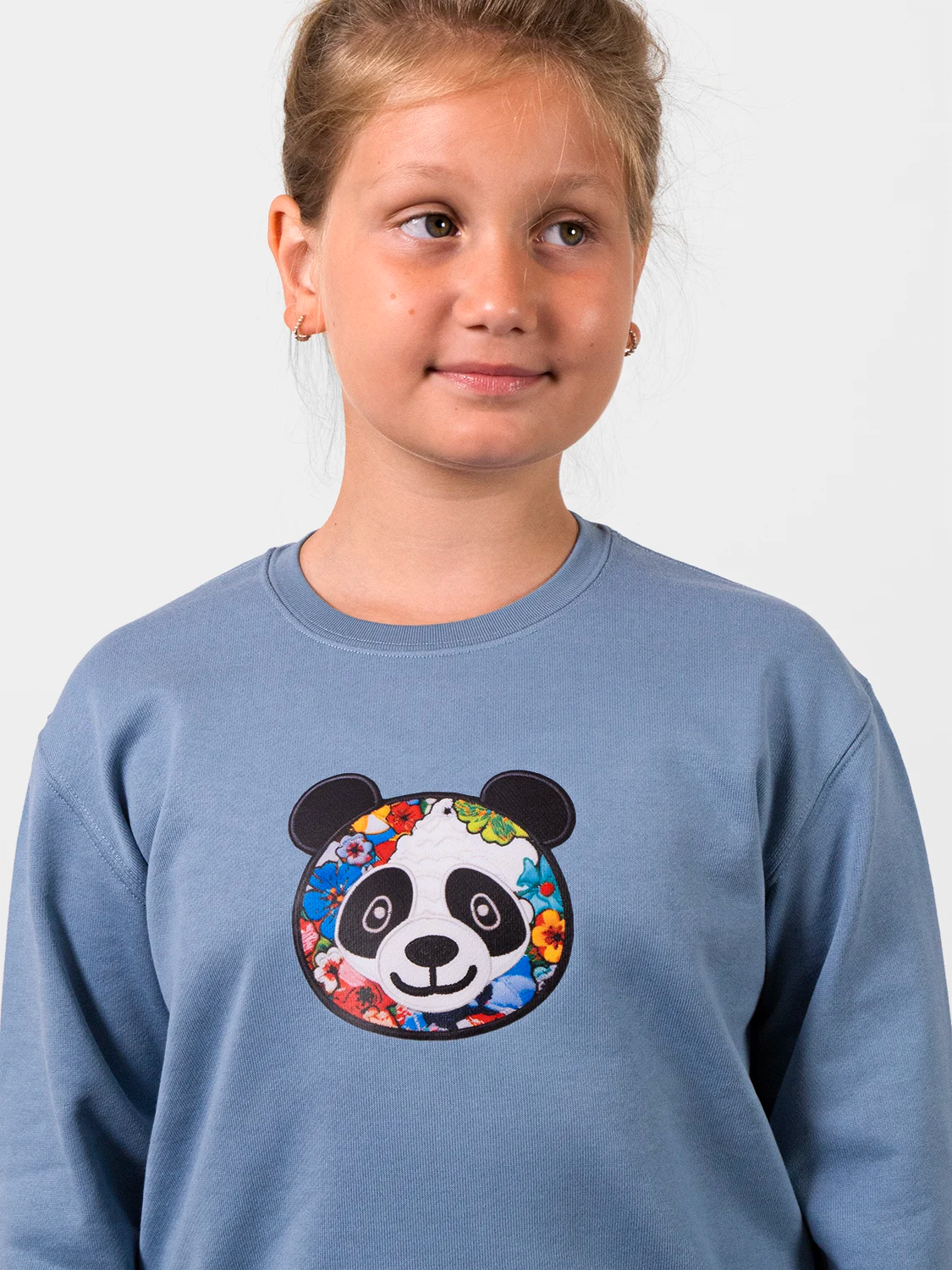 Superflat Panda Art Blue Sweatshirt