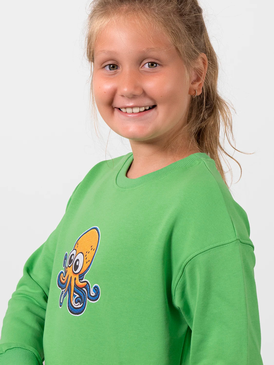 Octopus Perfect Green Sweatshirt