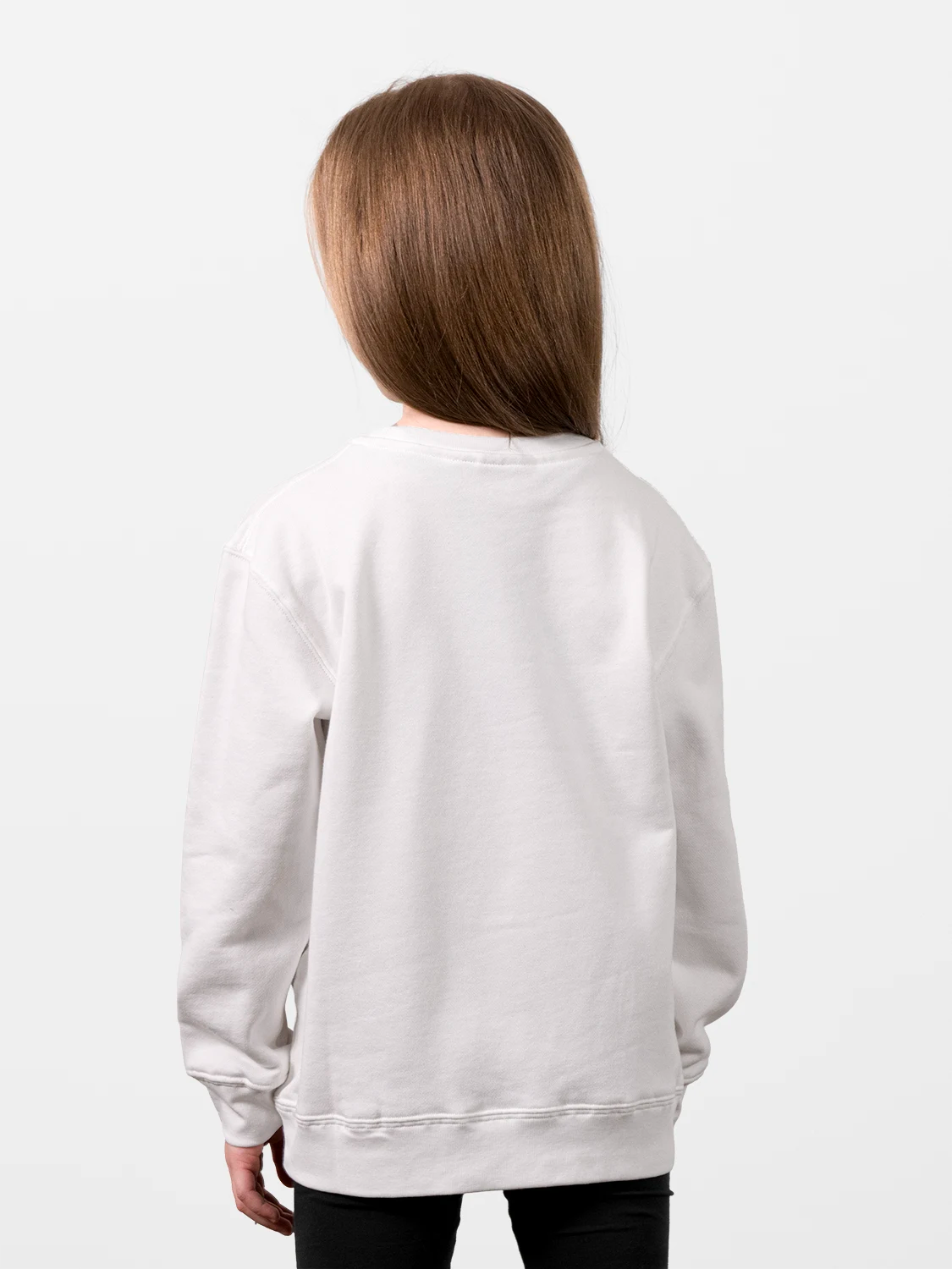 Fine Organic Cotton Sweatshirt White
