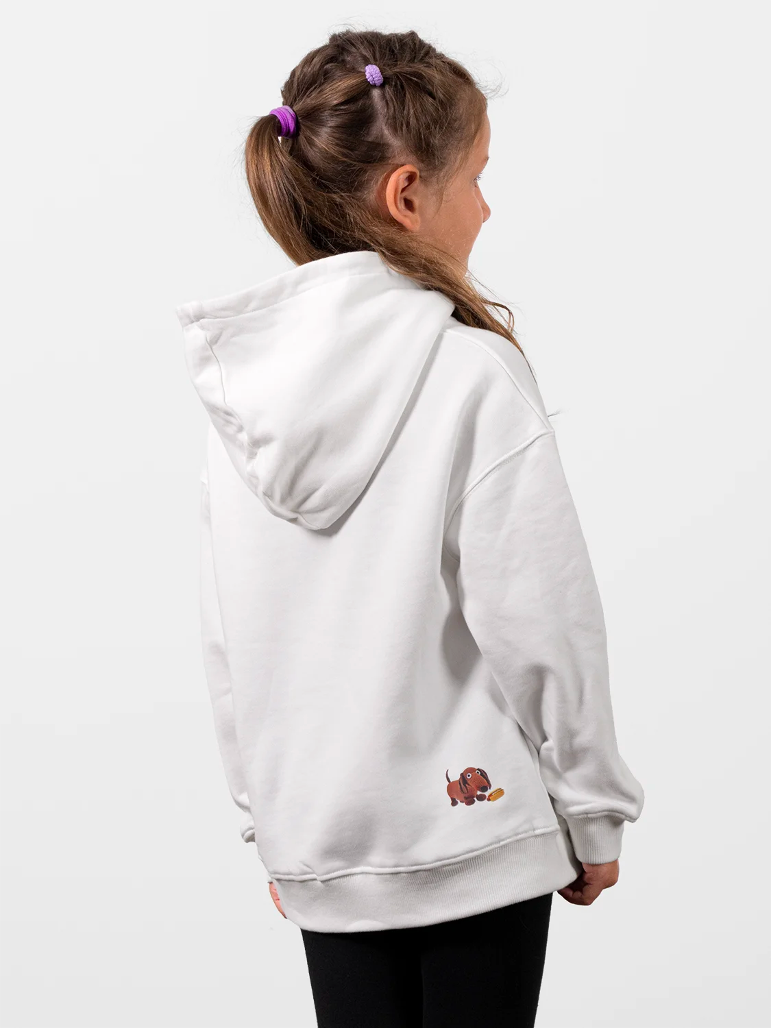 Sausage Dog vs Hot Dog Perfect White Hoodie