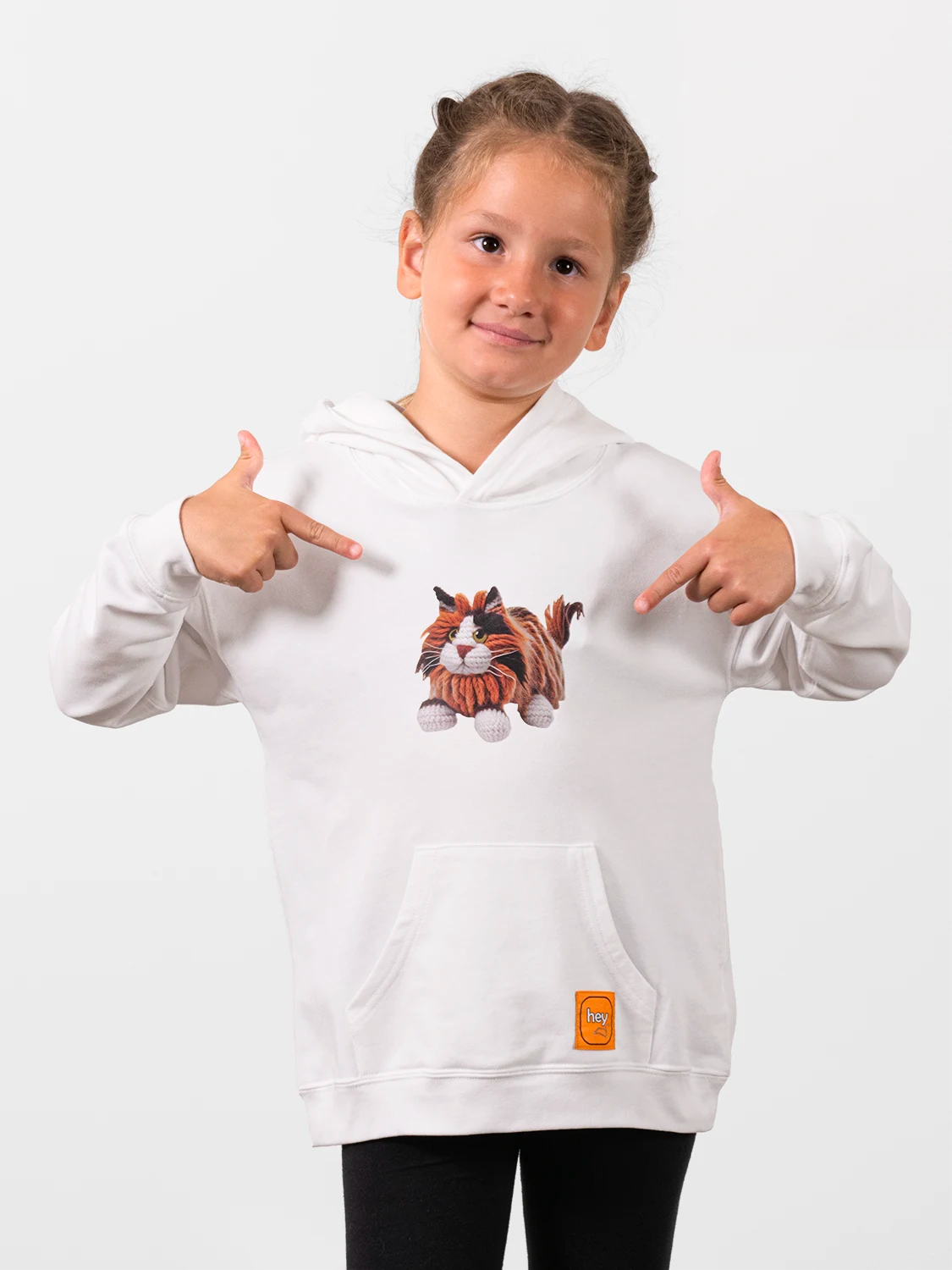 Maine coon Premium White Hoodie