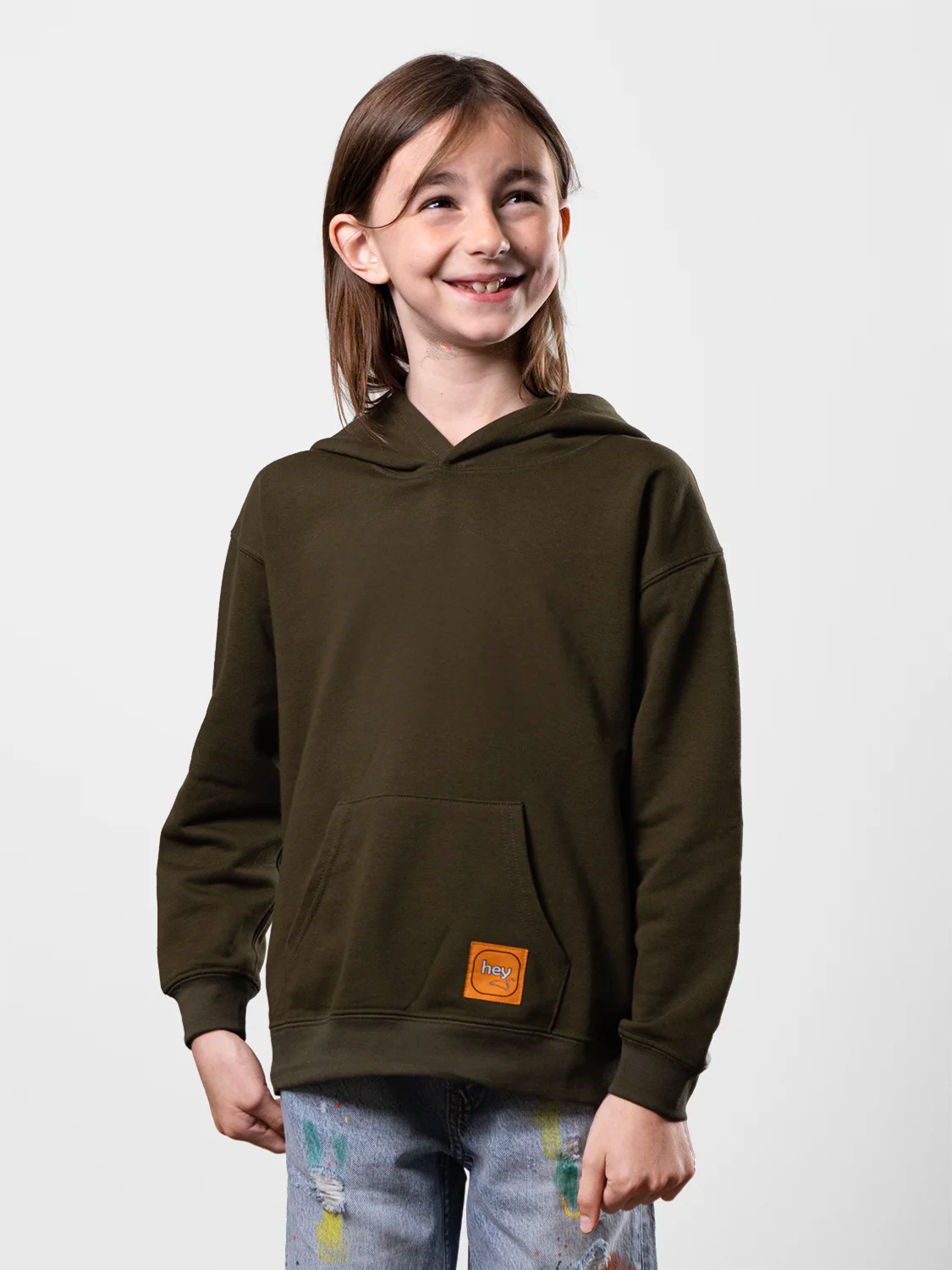 Organic Cotton Hoodie Premium Dark Green