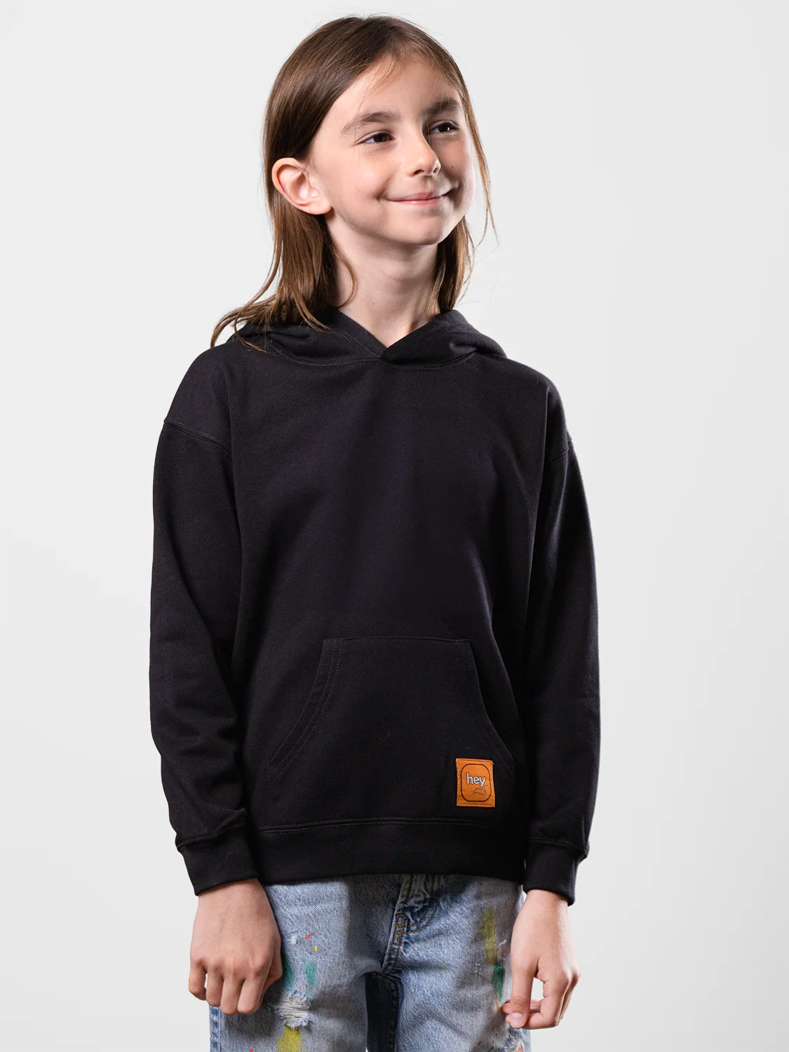 Organic Cotton Hoodie Premium Black
