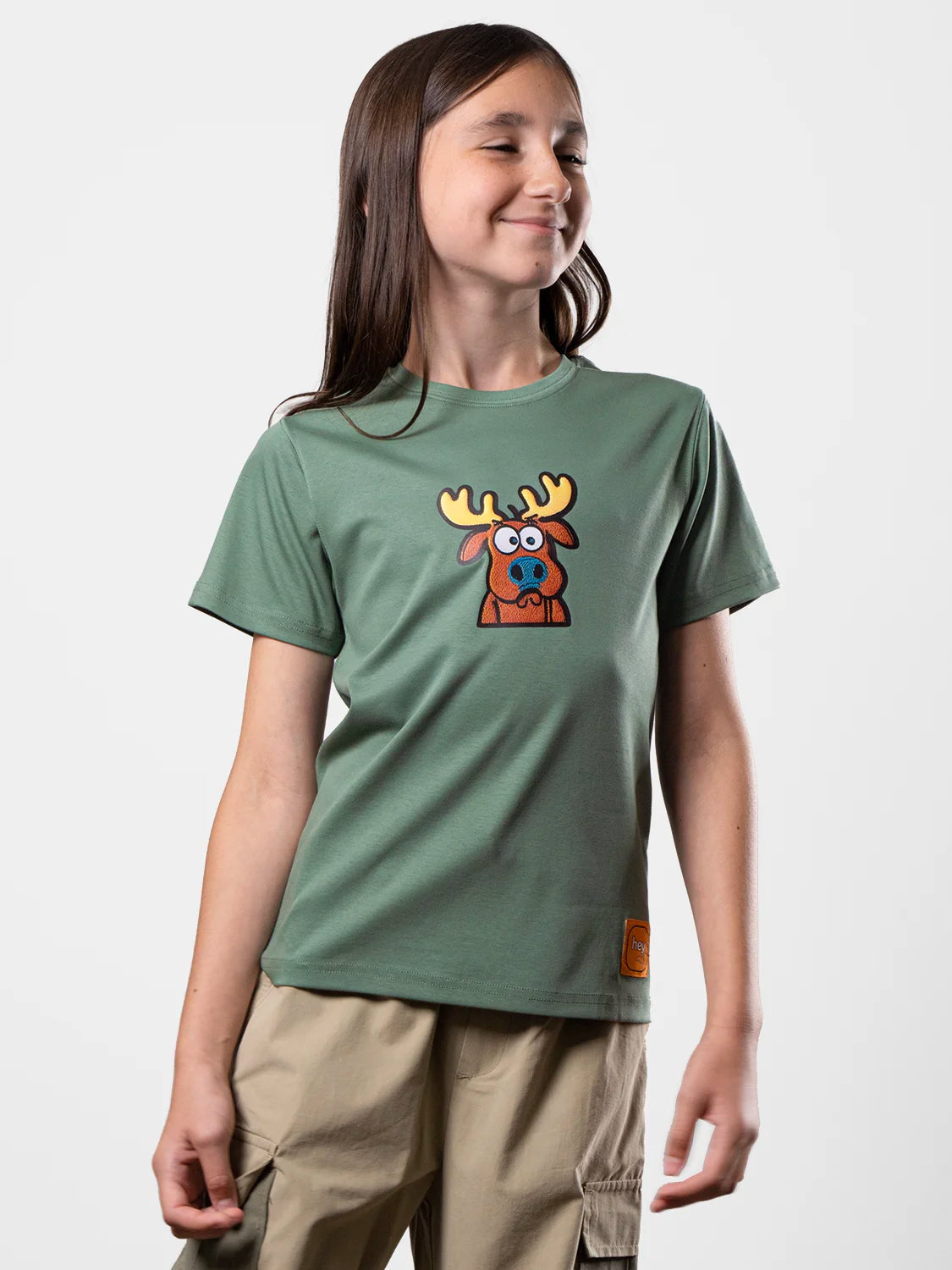 Dazed Moose Green Premium T-shirt