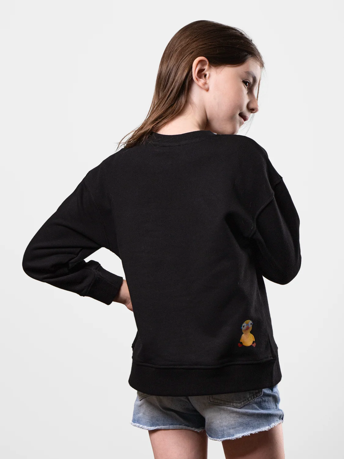 The Duckling Duck Perfect Black Sweatshirt