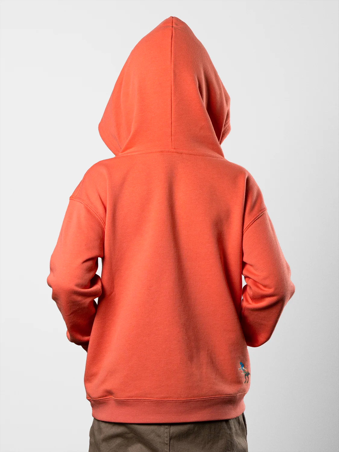 Roaring T-Rex Premium Orange Hoodie