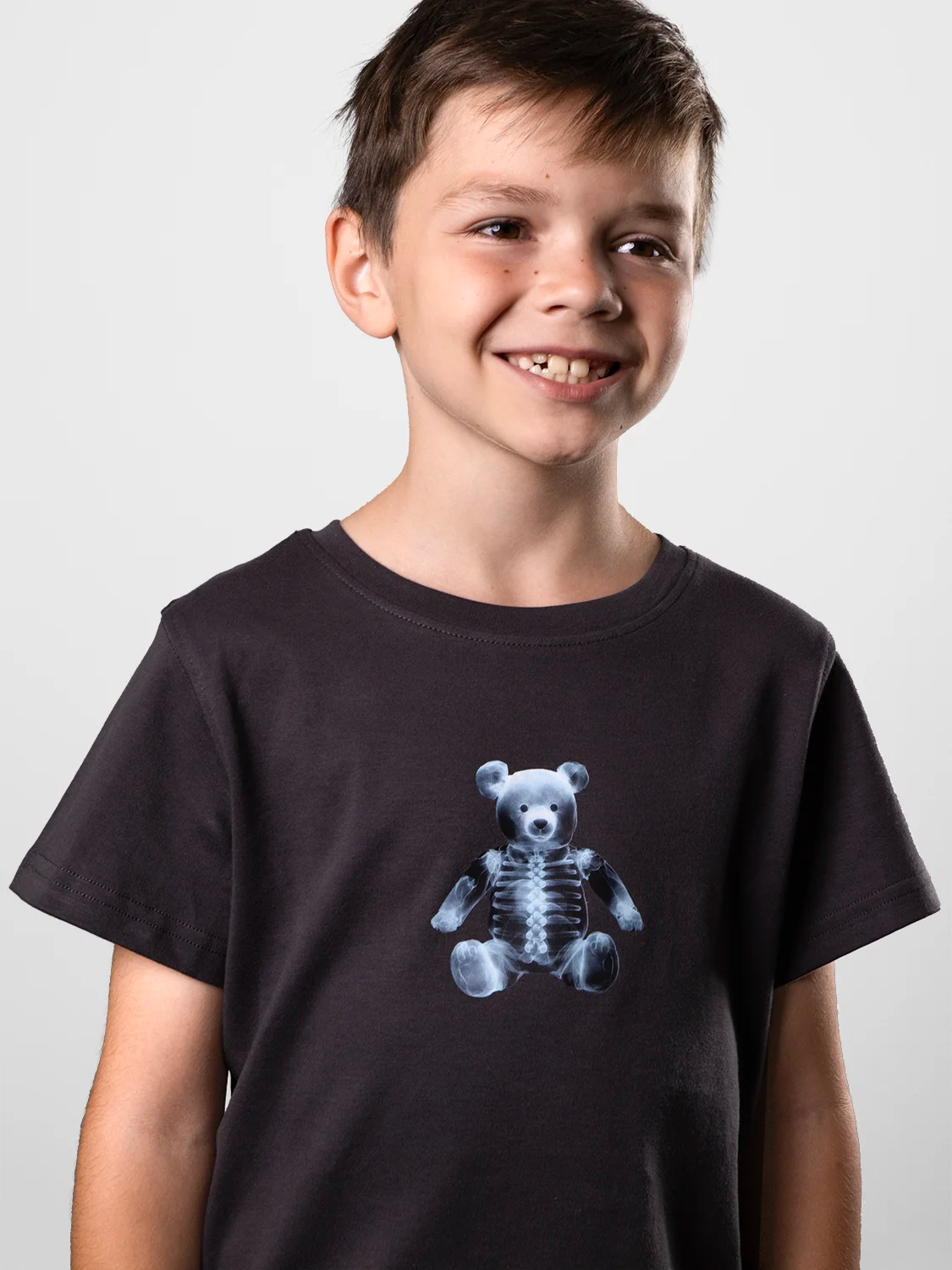 X-Ray Bear Perfect Dark Gray T-shirt