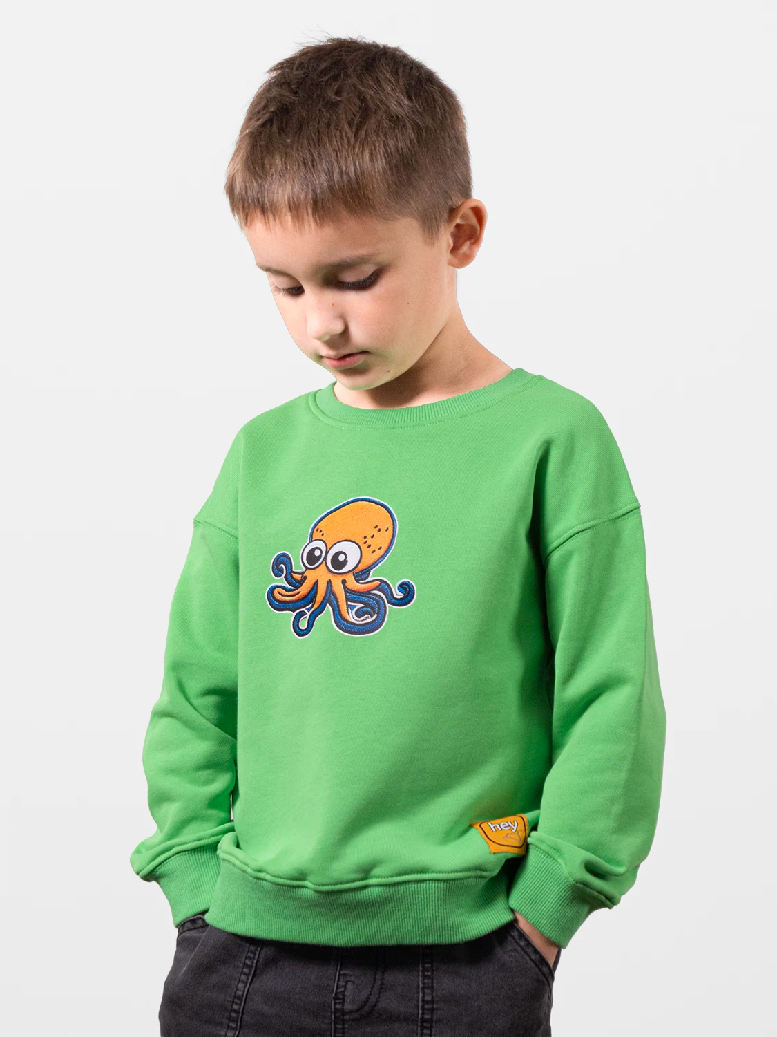 Octopus Perfect Green Sweatshirt