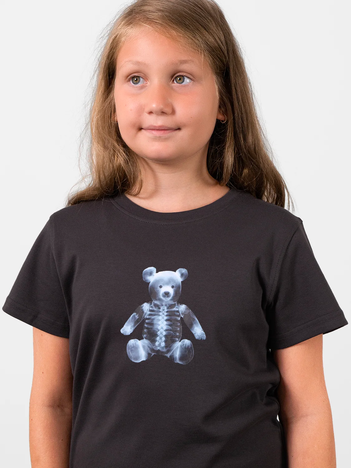 X-Ray Bear Perfect Dark Gray T-shirt