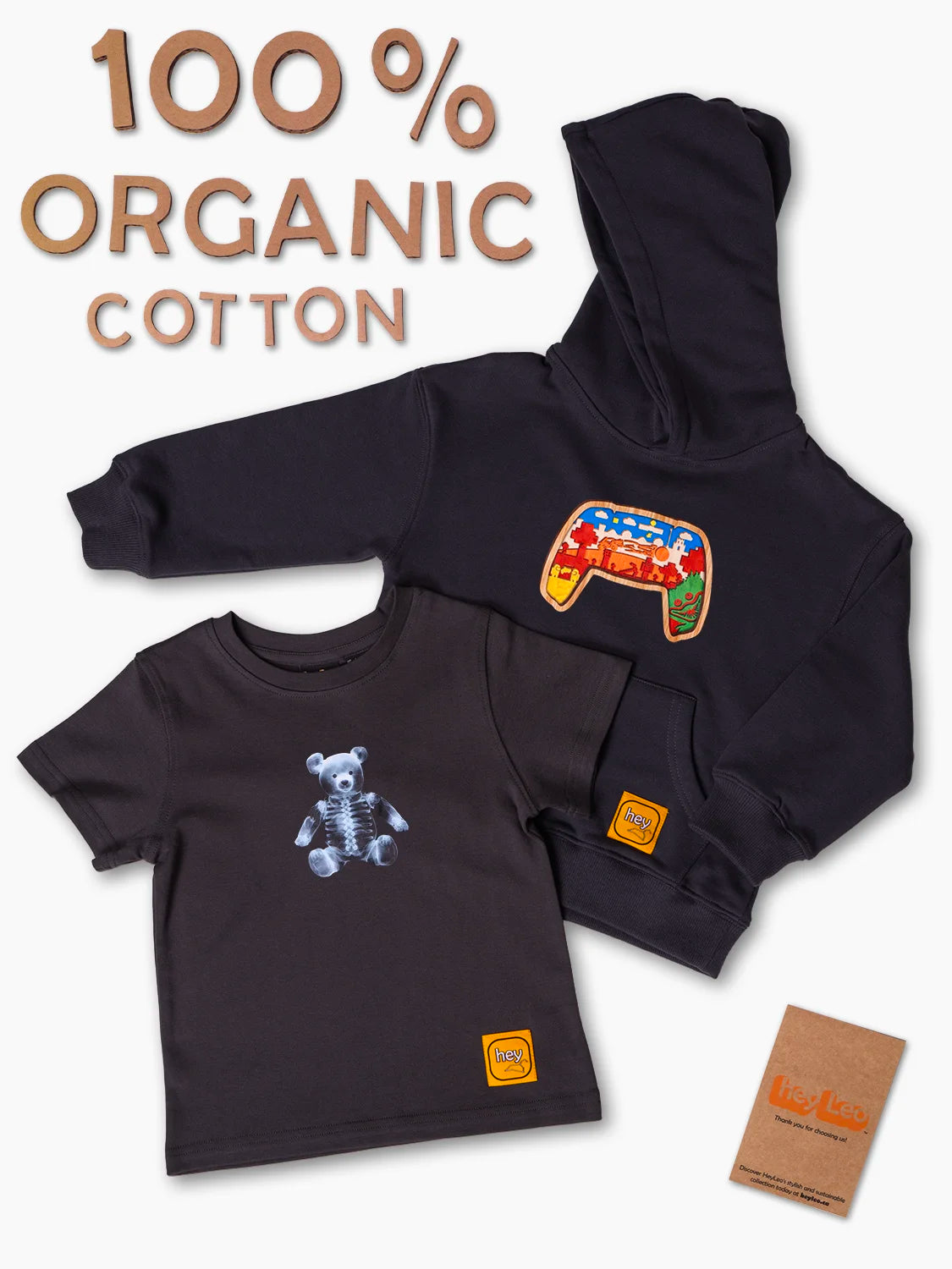 100% Organic Cotton 2-piece Outfit Set Spooky Games